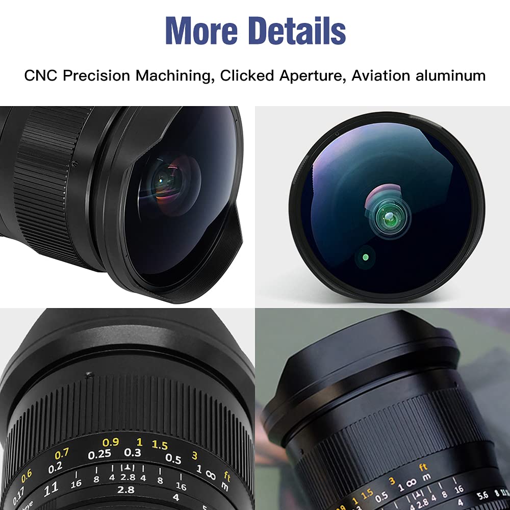 Amazon.com : TTArtisan 11mm F2.8 Full Fame Fisheye Lens for Canon