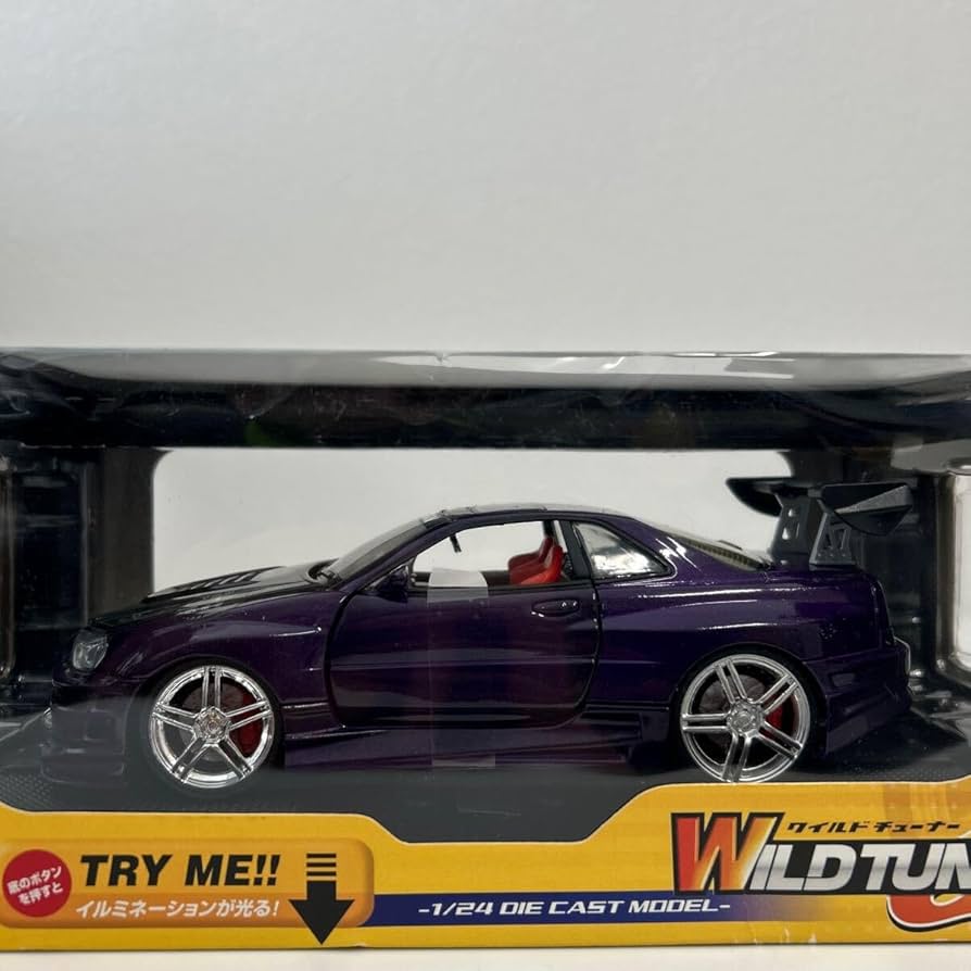 Amazon | KENTOYS WILDTUNER 1/24 NISSAN SKYLINE GT-R R34 ワイルド