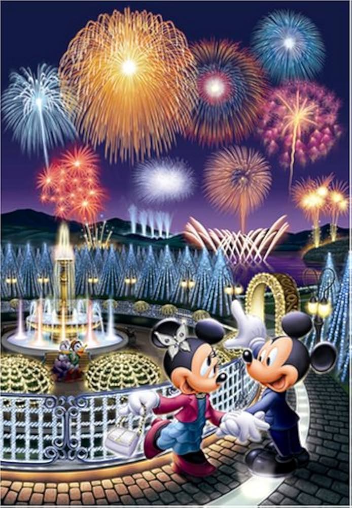 Amazon.co.jp: 1000ピース ジグソーパズル ディズニー 恋のファイヤー