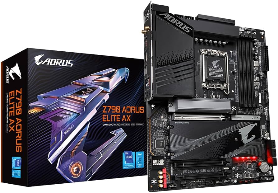 Amazon.com: GIGABYTE Z790 AORUS Elite AX 1.0 Intel LGA 1700 ATX