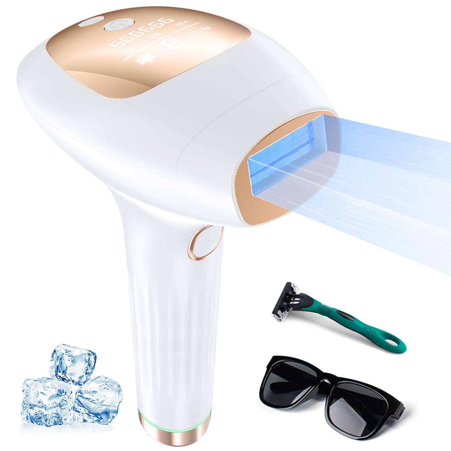 Amazon.com: Xsoul Hair Removal with Cooling, Painless IPL Hair