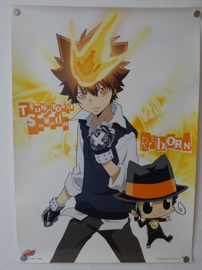 Amazon.co.jp: 沢田綱吉 ツナ ポスター 家庭教師ヒットマンREBORN