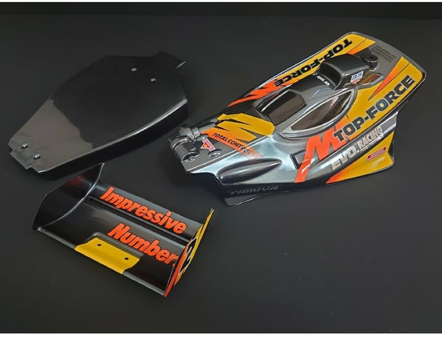 Amazon.co.jp: タミヤ トップフォースEVO 塗装済ボディ3点セット