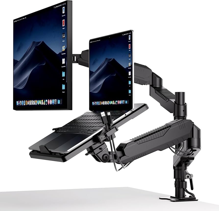 Amazon.co.jp: ロボロビン デュアル ノートパソコン/モニターアーム