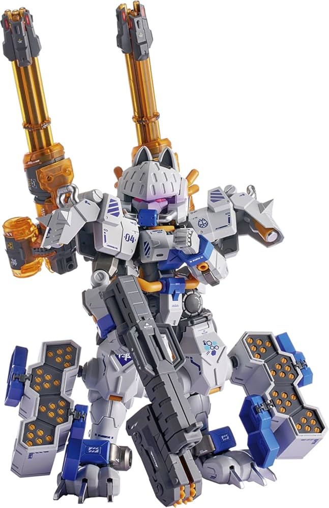 Amazon | プラッツ XIAOT 超高機動装甲・猫忍者 C.A.T-04 超重武装機動