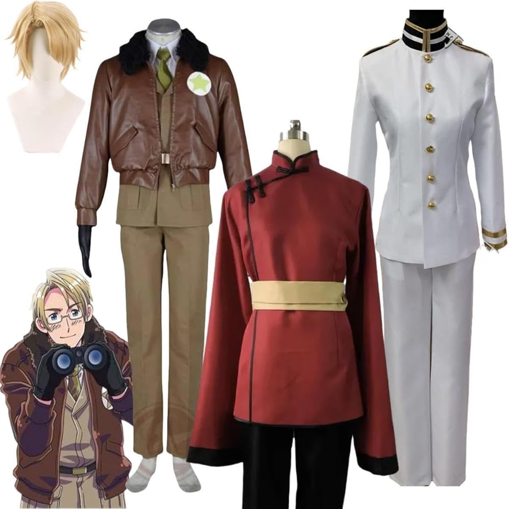 Amazon.co.jp: [ダブル] ヘタリア アメリカ 日本 中国 イタリア