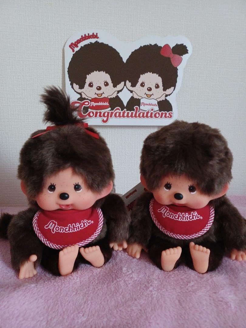 2001年発売 新品 節分 ペア モンチッチ monchhichi 297980 2001年発売