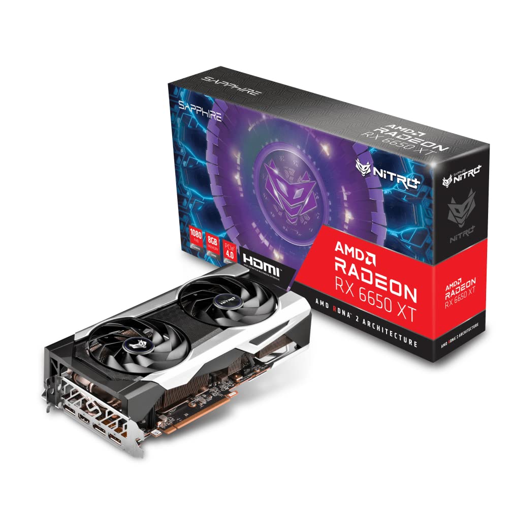 Amazon | Sapphire NITRO+ AMD RX 6650 XT GAMING OC 8GB GDDR6 HDMI