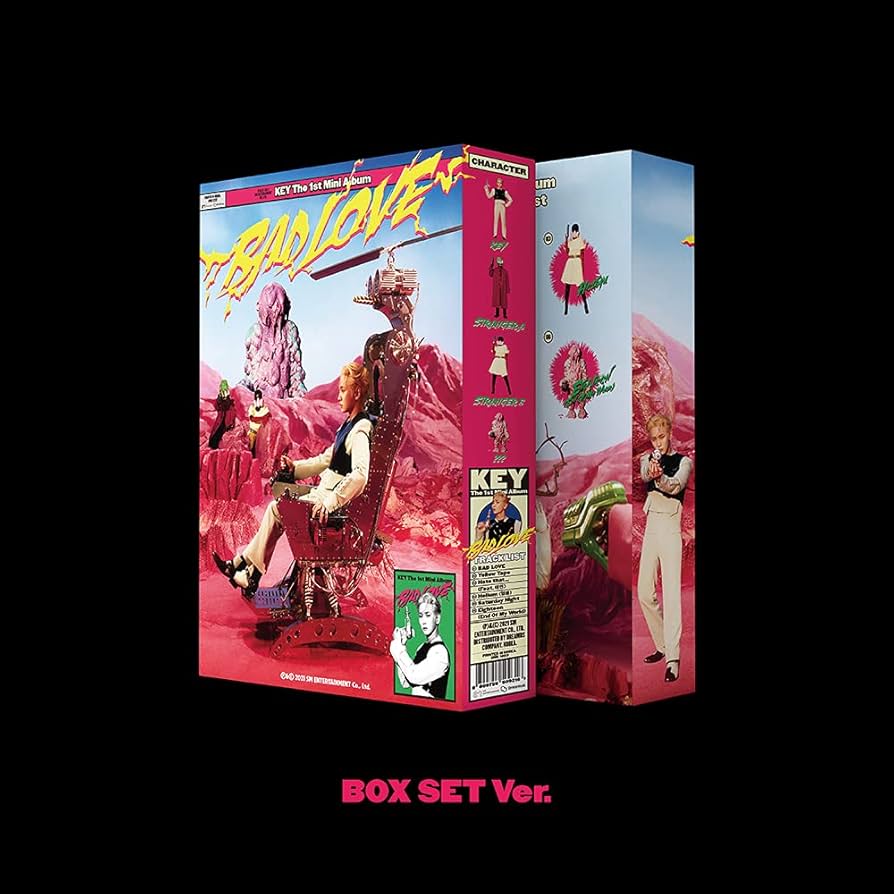 Amazon.com: SM Ent. KEY SHINee - BAD LOVE (BOX SET ver.) (1st Mini