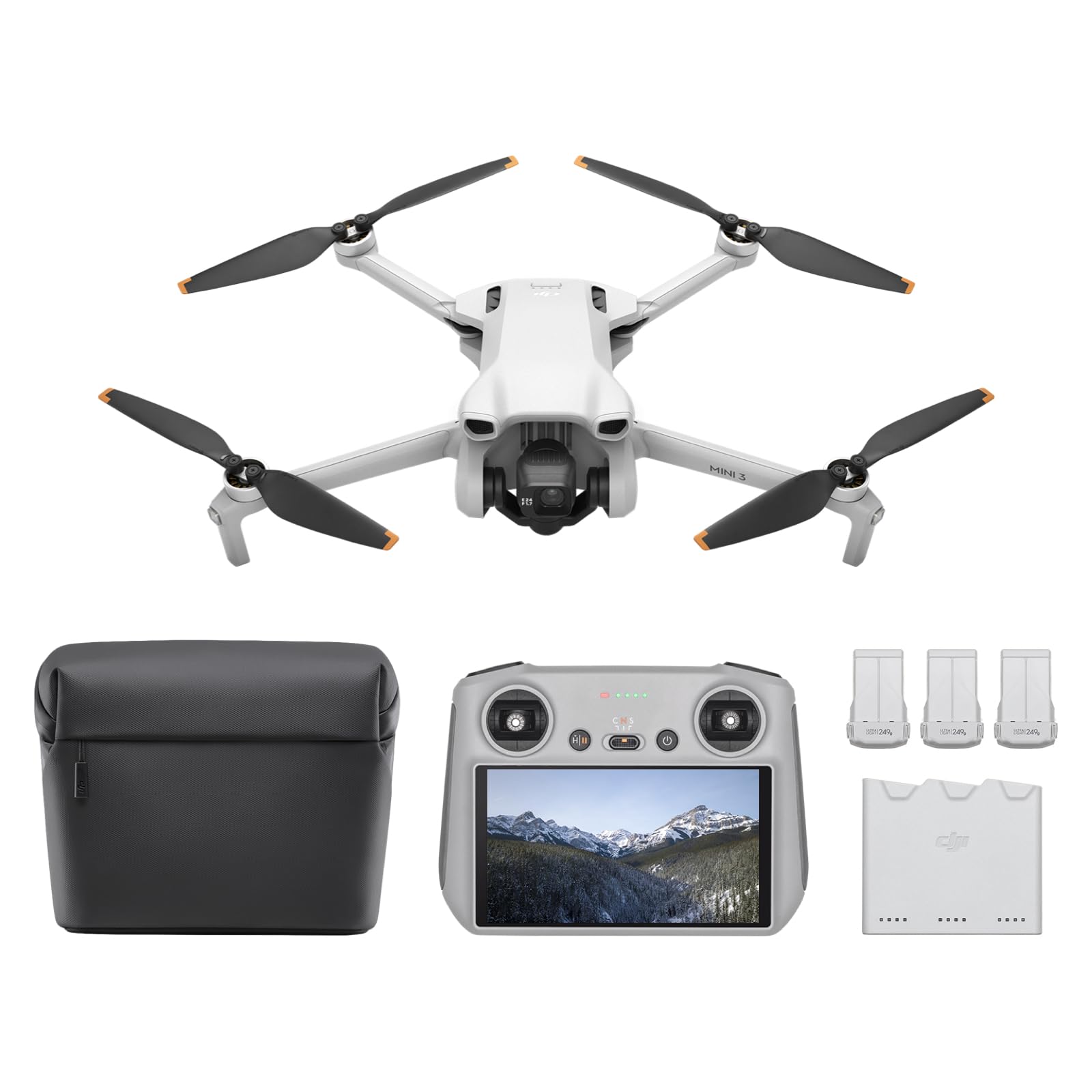 Amazon.com: DJI Mini 3 Fly More Combo (DJI RC), Drones with Camera