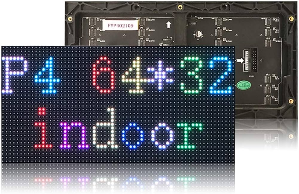 Amazon.co.jp: P4屋内フルカラーLEDモジュール、RGB LEDディスプレイ