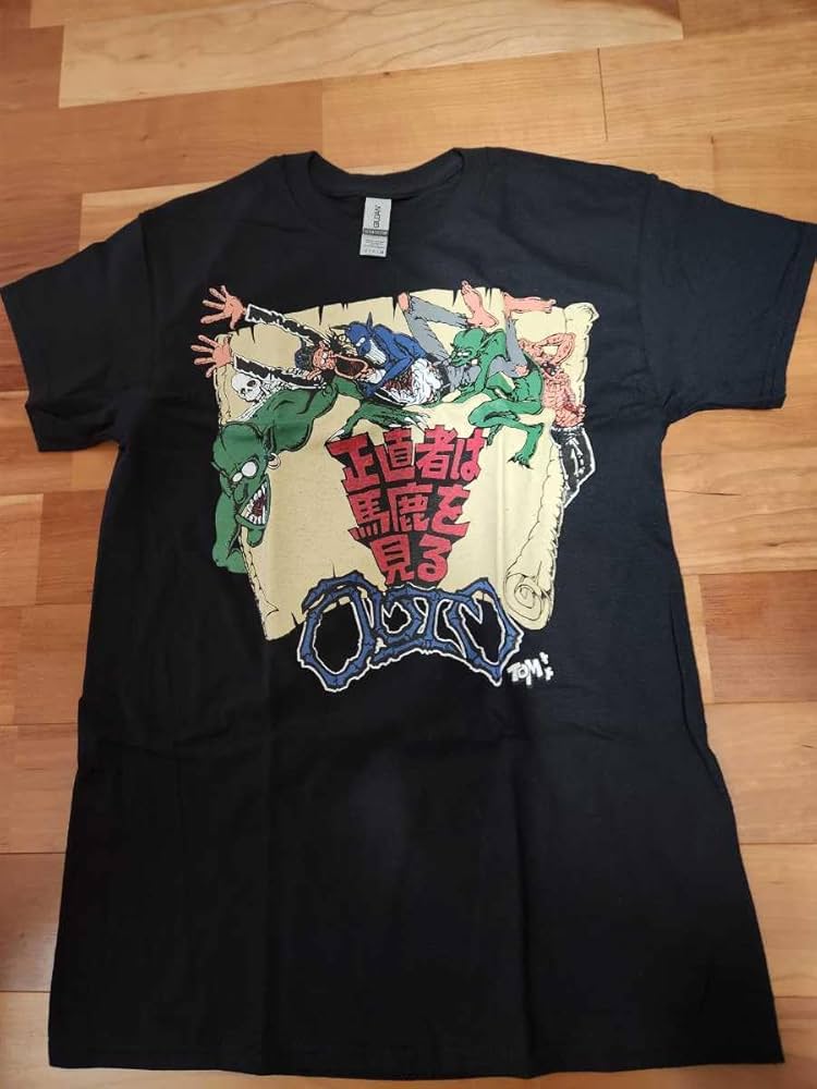 Amazon.co.jp: OUTO 正直者は馬鹿を見る Tシャツ sob gauze gism lip