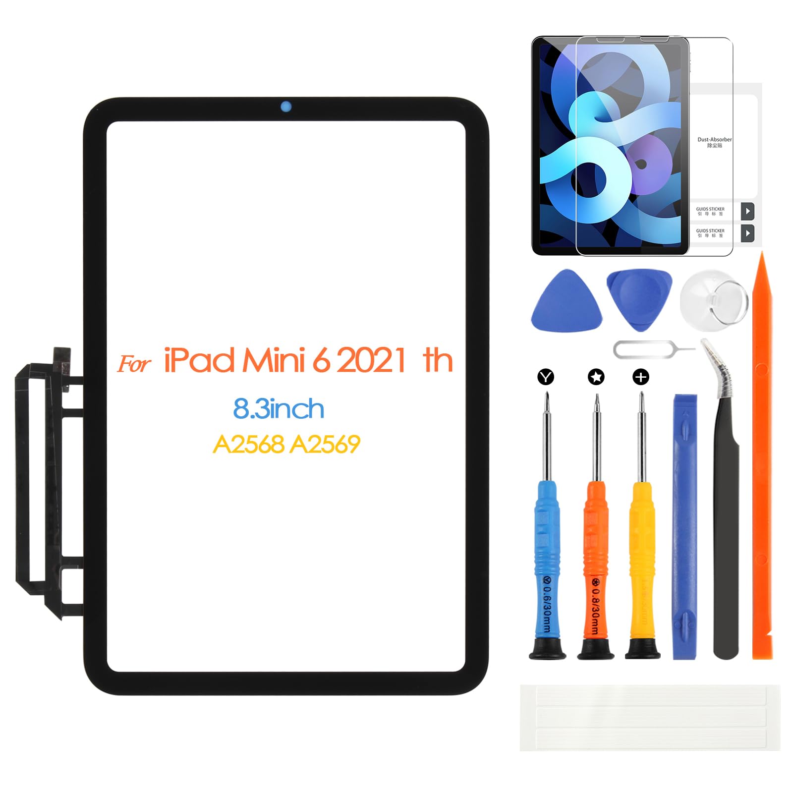 Amazon.com: Touch Screen for iPad mini 6 Gen 2021, for iPad mini