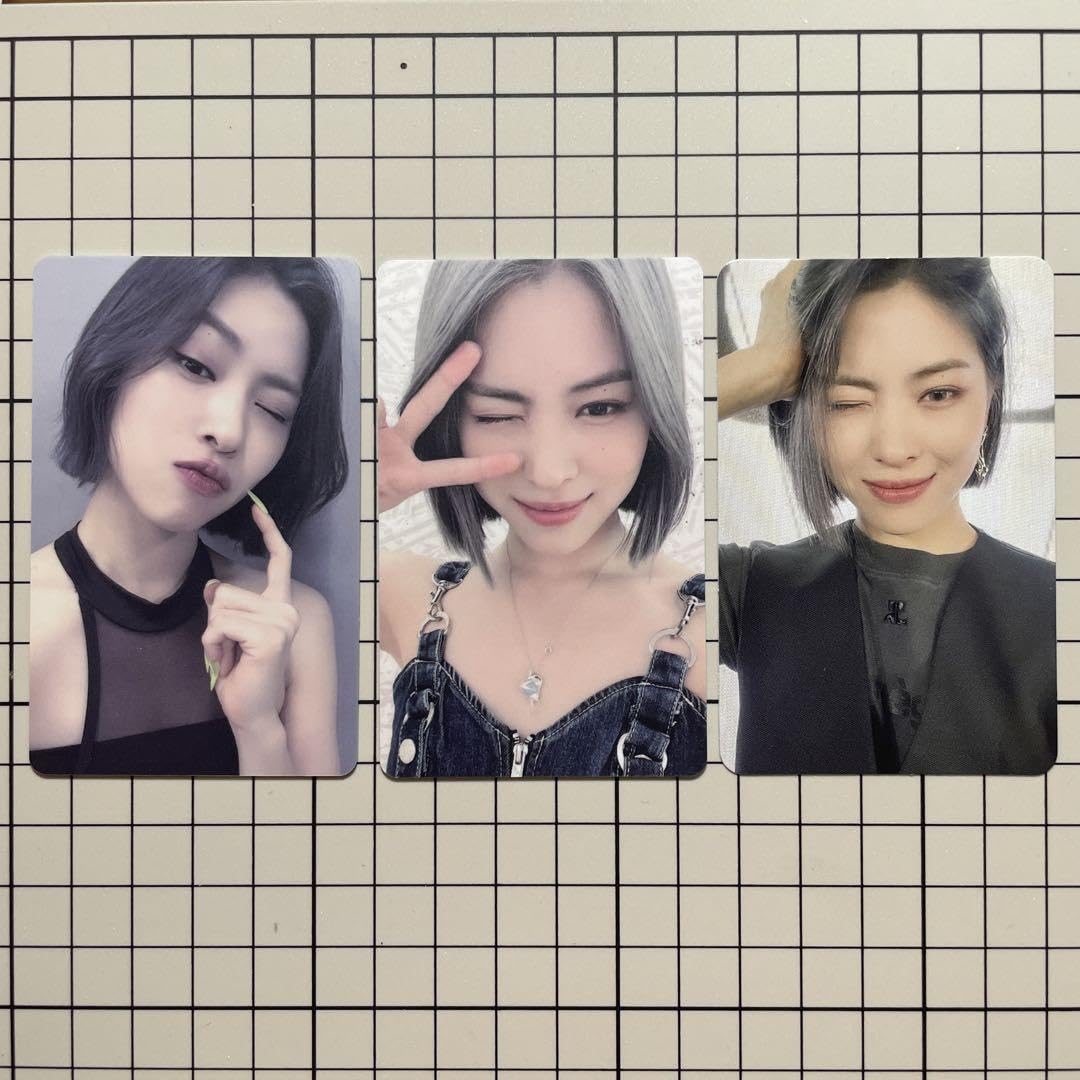 Amazon.co.jp: ITZY cheshire soundwave ラキドロ リュジン トレカ 3枚