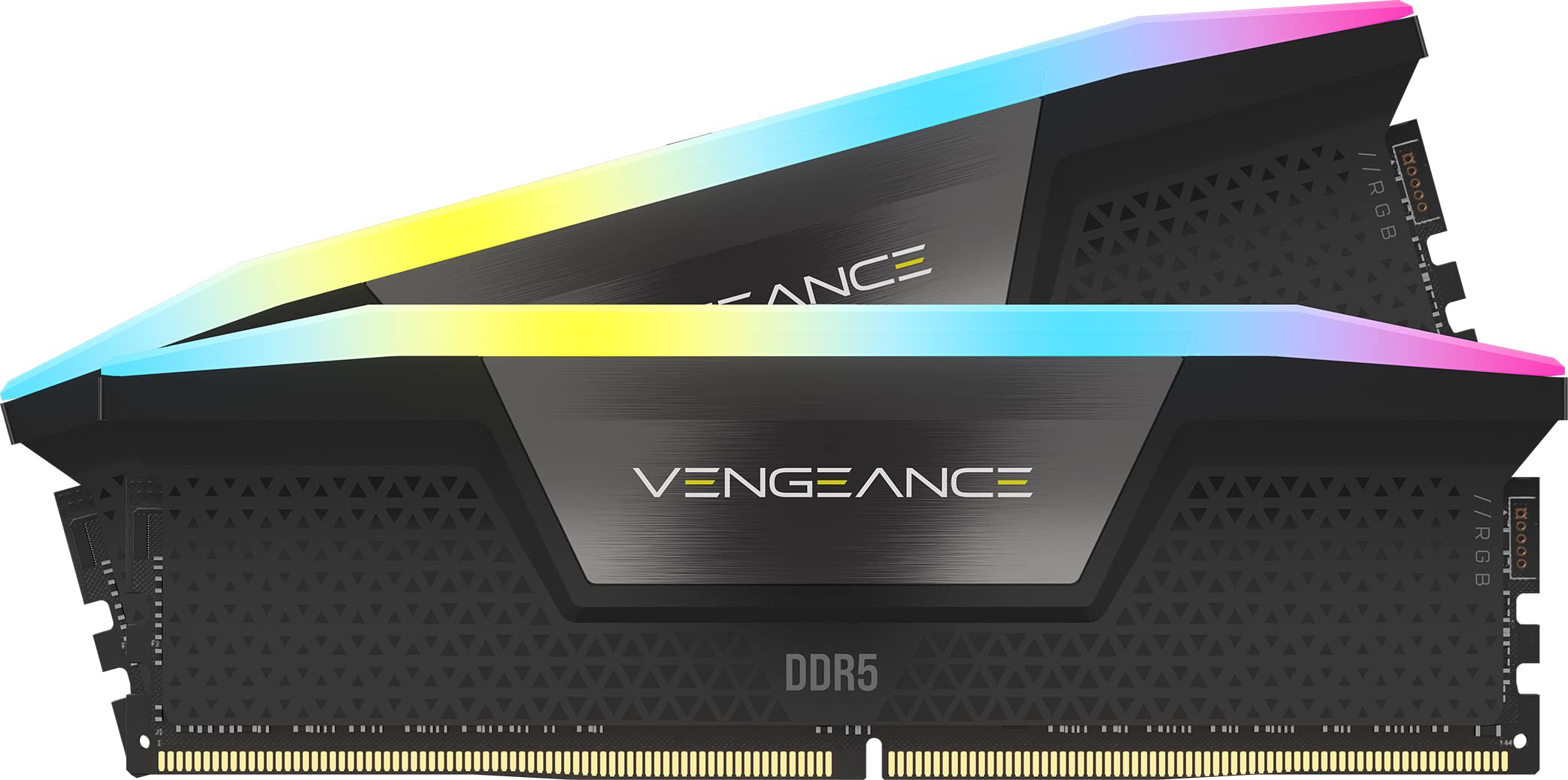 CORSAIR VENGEANCE RGB DDR5 RAM 32GB (2x16GB) 6000MHz CL30-36-36-76