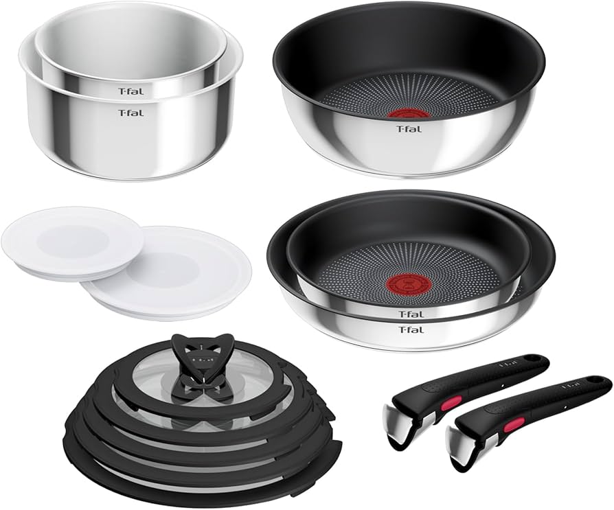 土休日特価】ティファール グレース フライパン ステンレスIHガス火 2