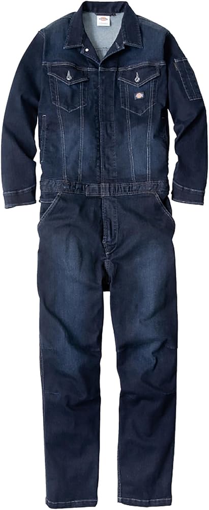 Amazon.co.jp: ディッキーズ Dickies ストレッチシルキーデニムツナギ