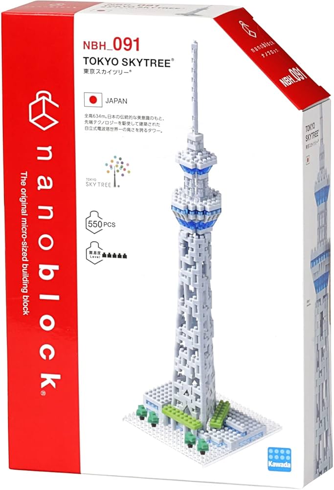 Amazon.co.jp: カワダ(Kawada) ナノブロック 東京スカイツリー NBH_91