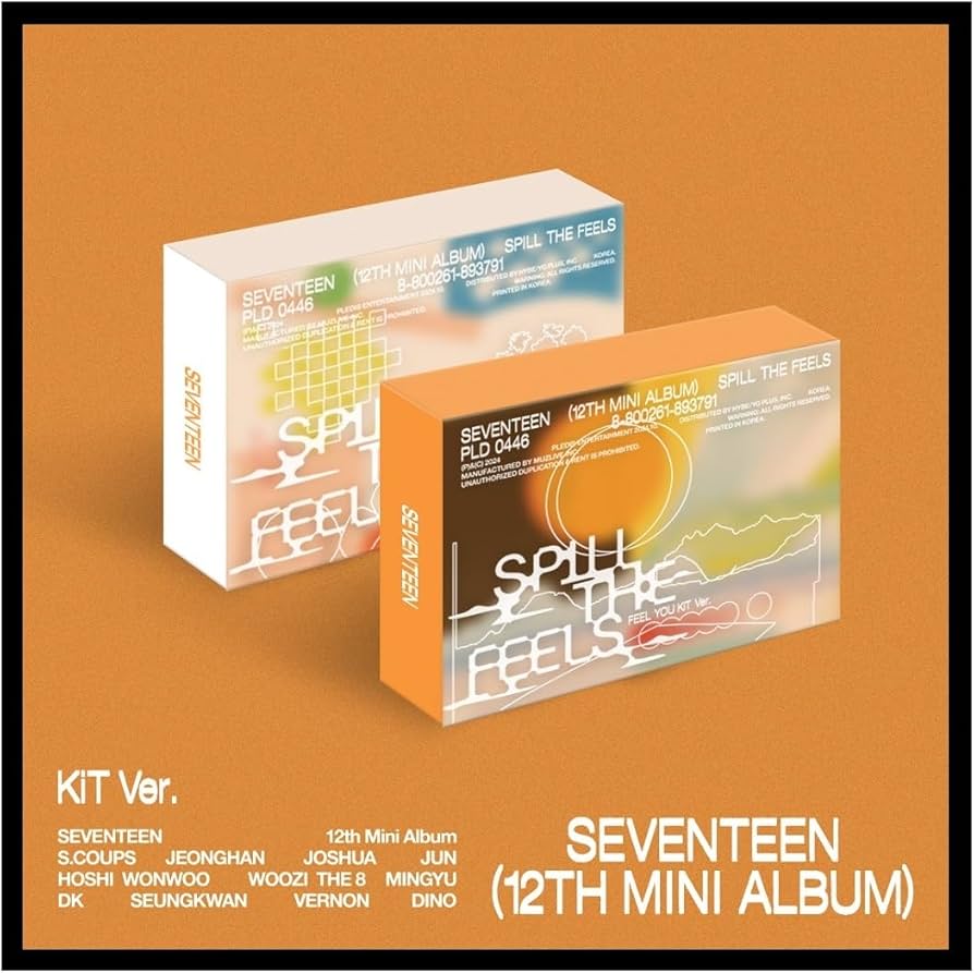 Amazon｜セブンティーン Spill The Feels [KiT Ver.] 12thミニアルバム
