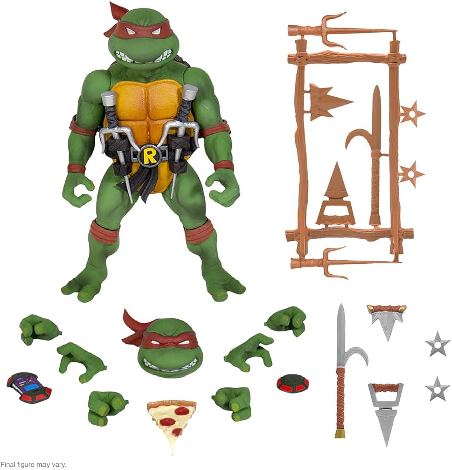 Amazon.com: Super7 ULTIMATES! Teenage Mutant Ninja Turtles Raphael