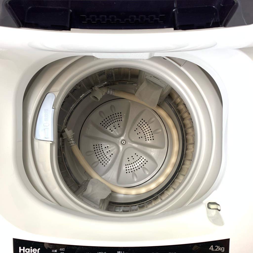 Amazon.co.jp: ハイアール 4.2kg 全自動洗濯機 ブラックHaier JW-K42H