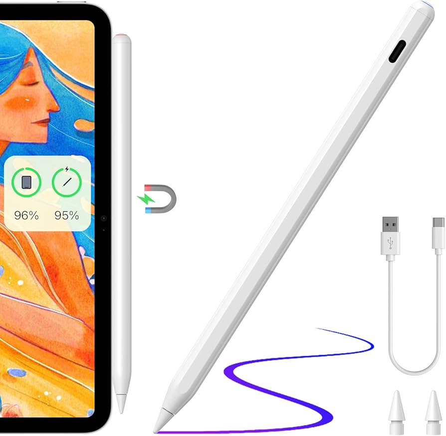 Amazon.com: Stylus Pen for iPad with Wireless Charging - Zspeed