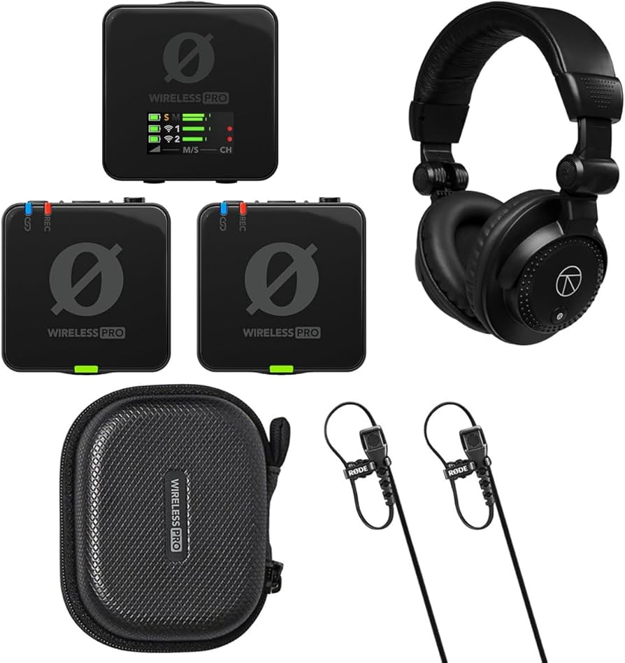 Amazon.com: Rode Wireless PRO 2.4GHz 2-Person Clip-On Wireless