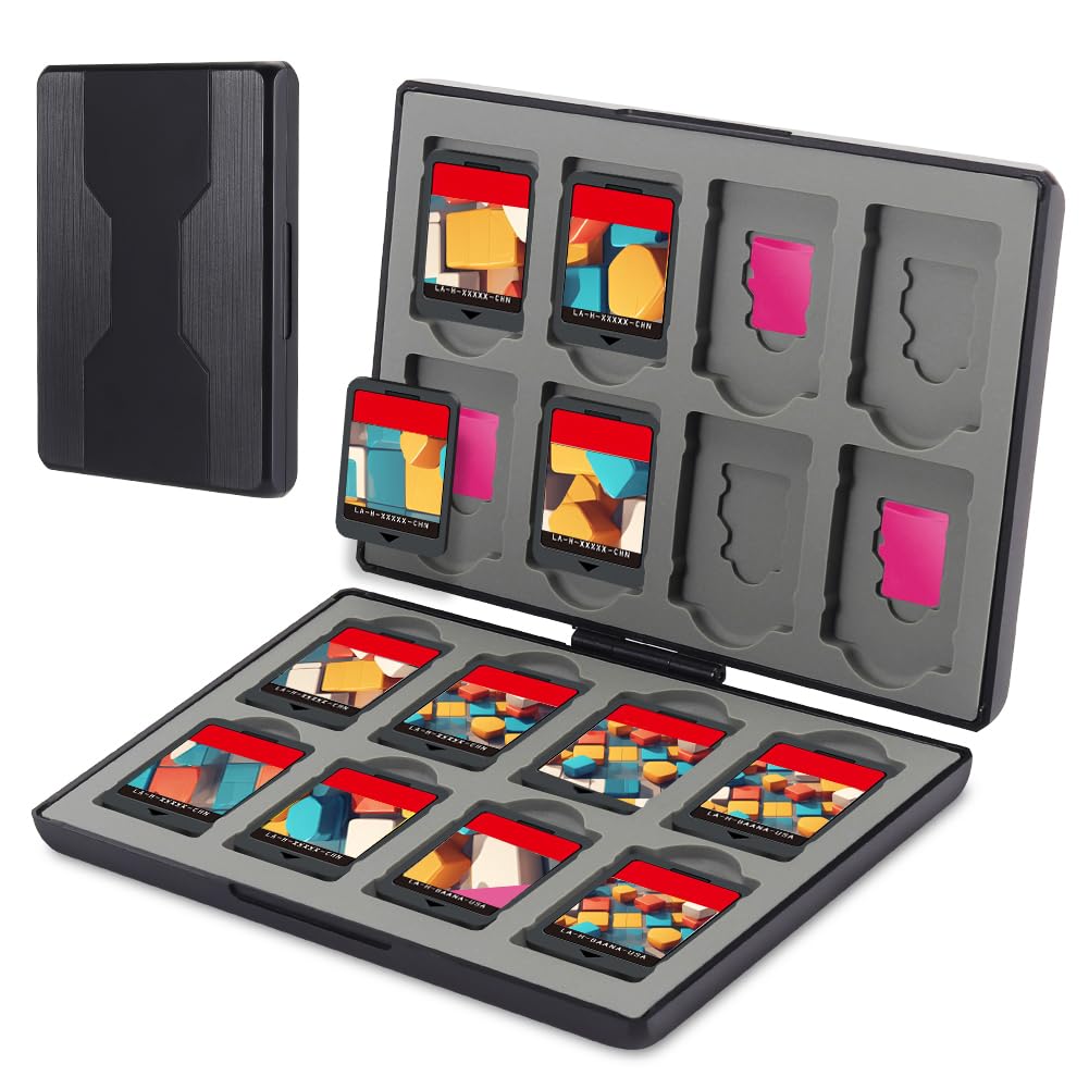 Amazon.com: fivtek Game Card Case for Nintendo Switch2/Switch