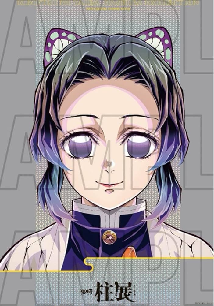 Amazon.co.jp: 鬼 滅 柱展 キービジュアル プレミアムポスター 胡蝶