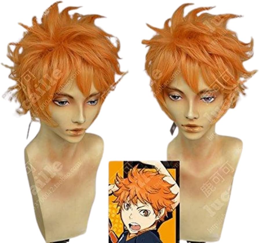 Amazon.co.jp: 耐熱コスプレウィッグ◇ハイキュー!! 日向 翔陽 かつら