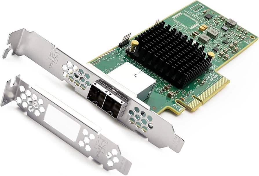 Amazon.com: H!Fiber 12G External PCIe Controller Card, SAS/SATA