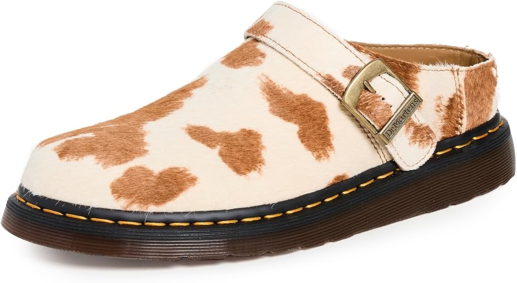 Amazon | Dr. Martens レディース Isham ミュール, ジャージー 牛