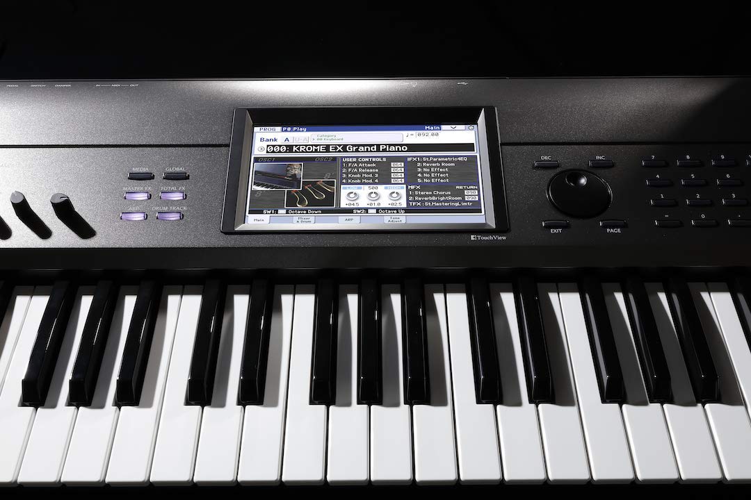 Amazon.co.jp: KORG キーボード シンセサイザー KROME EX クローム 61