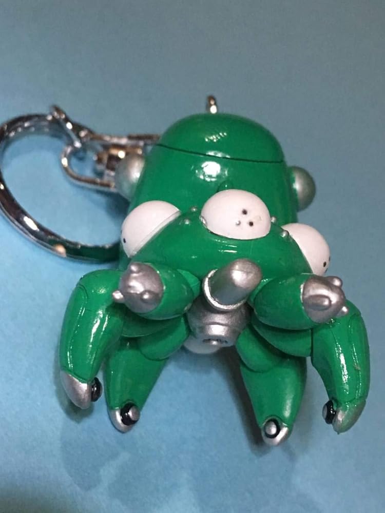 Amazon.co.jp: キーホルダー タチコマ グリーン 攻殻機動隊 STAND