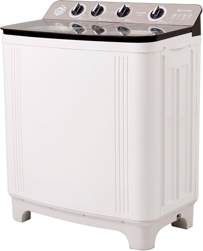 Amazon | 2槽式洗濯機 10kg 脱水槽8kg 縦型 上開き 完成品 節電 予約