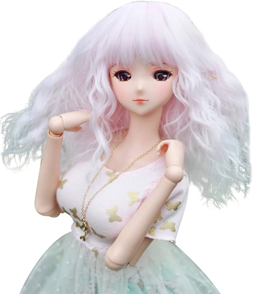 Amazon | Zazou Dolls カスタムドールウィッグ 1/3 BJD人形用 スマート