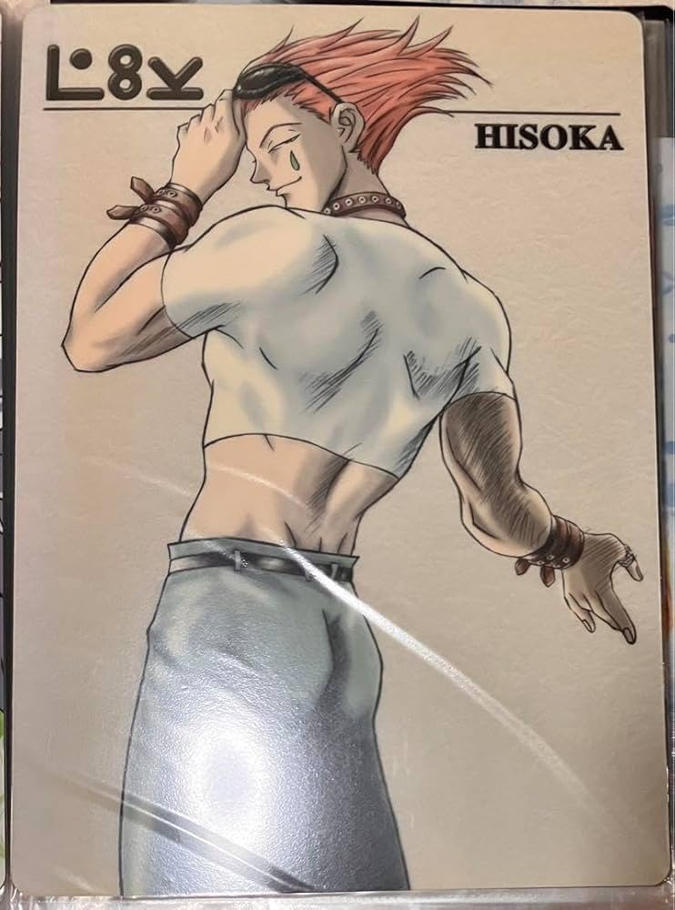 Amazon.co.jp: HUNTER×HUNTER ヒソカ 旧アニメ柄 下敷き VHKV : おもちゃ