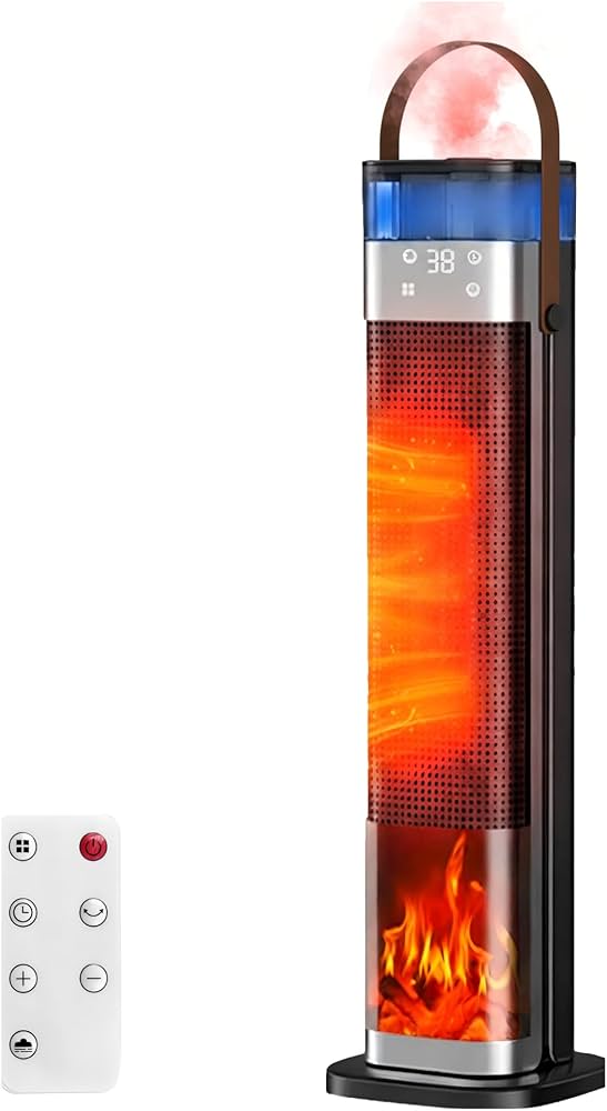 Amazon | TAQISONG セラミックヒーター 1秒速暖 【3in1 暖房・加湿