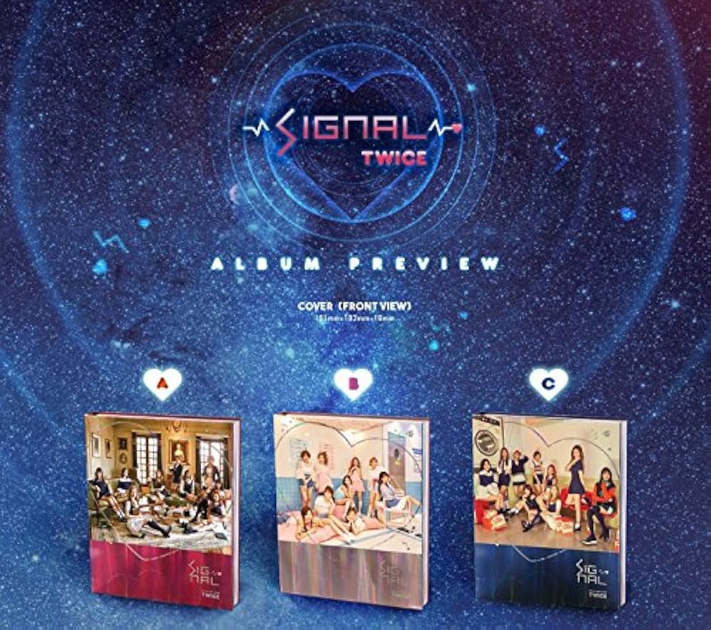TWICE [SIGNAL] 4th Mini Album Random Ver CD+Photobook+2p Card+