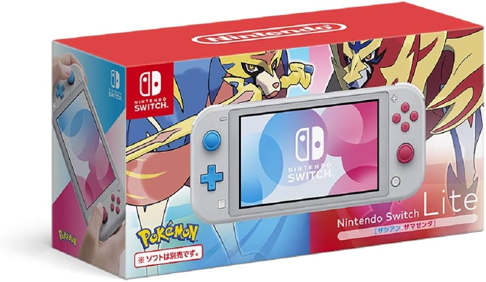 Amazon.co.jp: Nintendo Switch Lite ザシアン・ザマゼンタ : Video Games