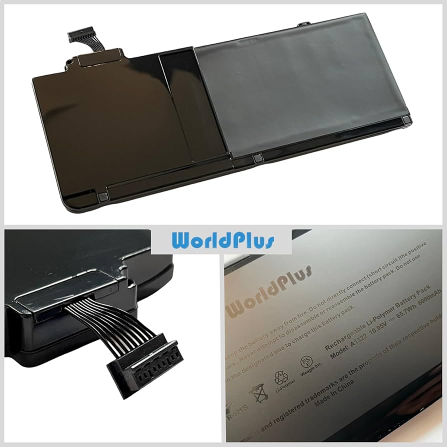 Amazon.co.jp: World Plus バッテリー Apple MacBook Pro 13インチ