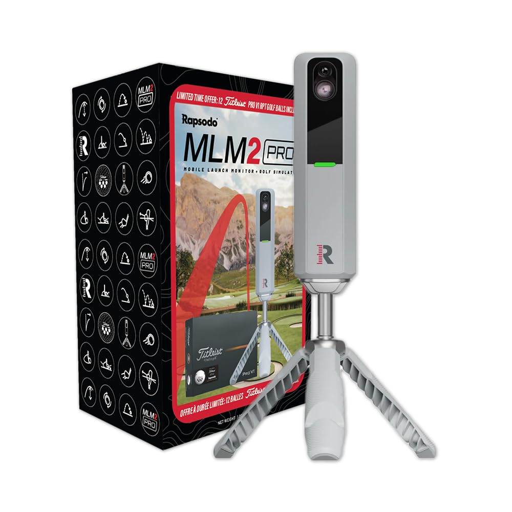 Amazon.com : Rapsodo MLM2PRO Golf Launch Monitor, Simulators for
