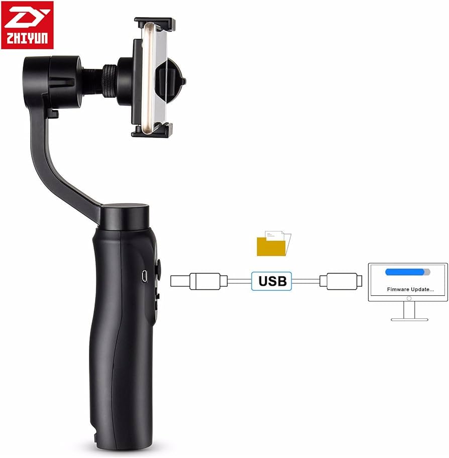 Amazon.co.jp: ZHIYUN Smooth Q モバイルスタビライザー 3軸 手持ち