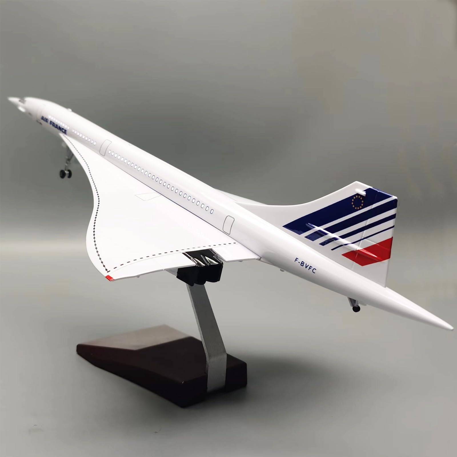 Amazon.com: Mahfisj 1/125 Scale Model Airplane - France Livery