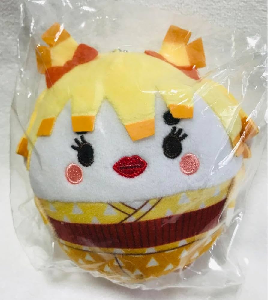 Amazon.co.jp: 鬼滅 ふわコロりん 特典 善子 我妻善逸 白塗り 遊郭編