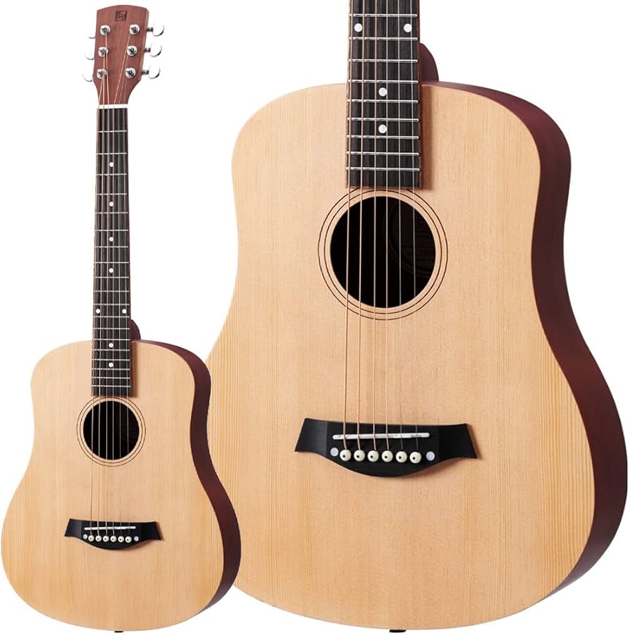 Amazon | 音音 DT1S NTS (Natural Spruce) ミニアコースティックギター