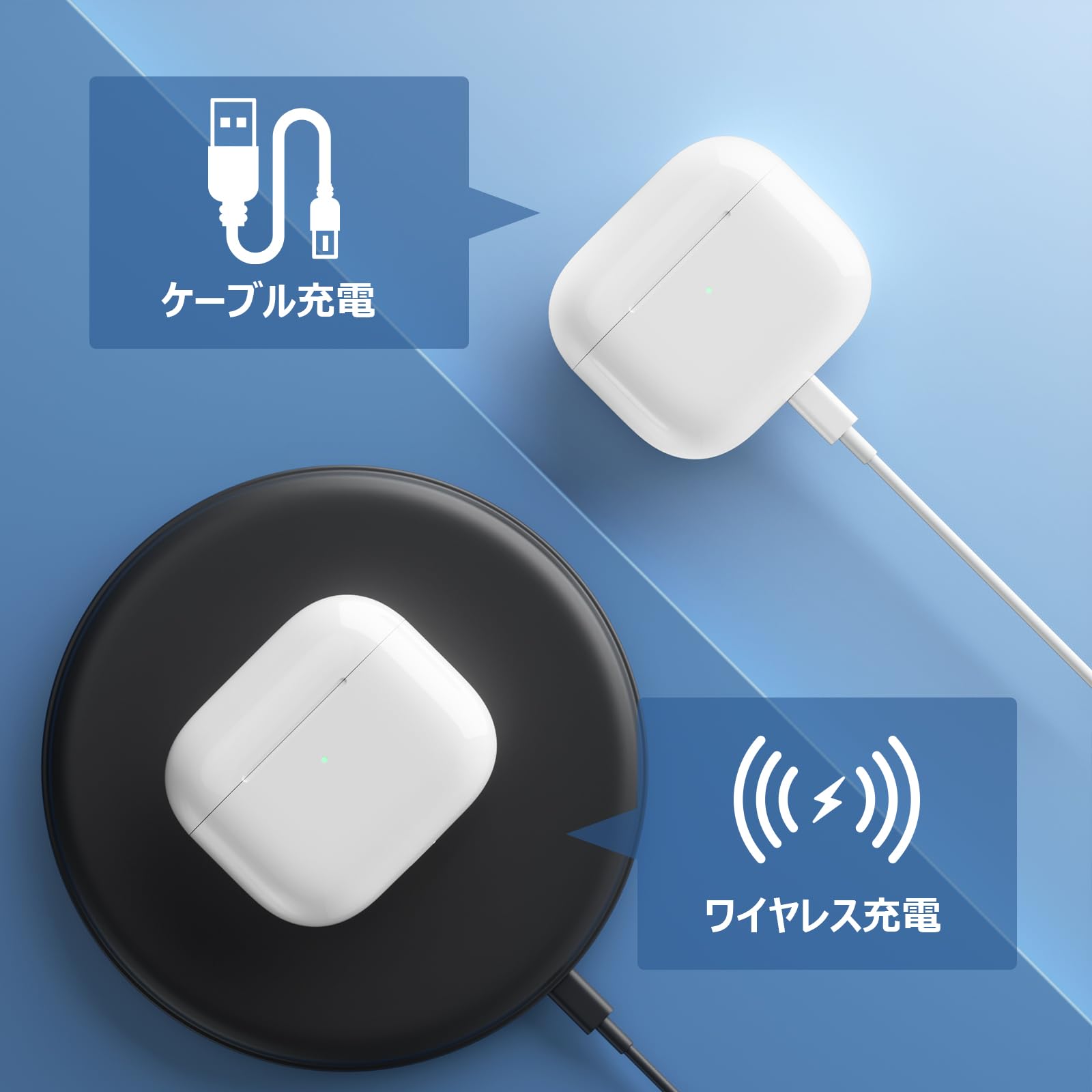 Amazon | Podick 充電ケース, Airpods 第3世代との互換性あり