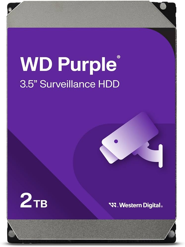 Amazon.com: Western Digital 2TB WD Purple Surveillance Internal