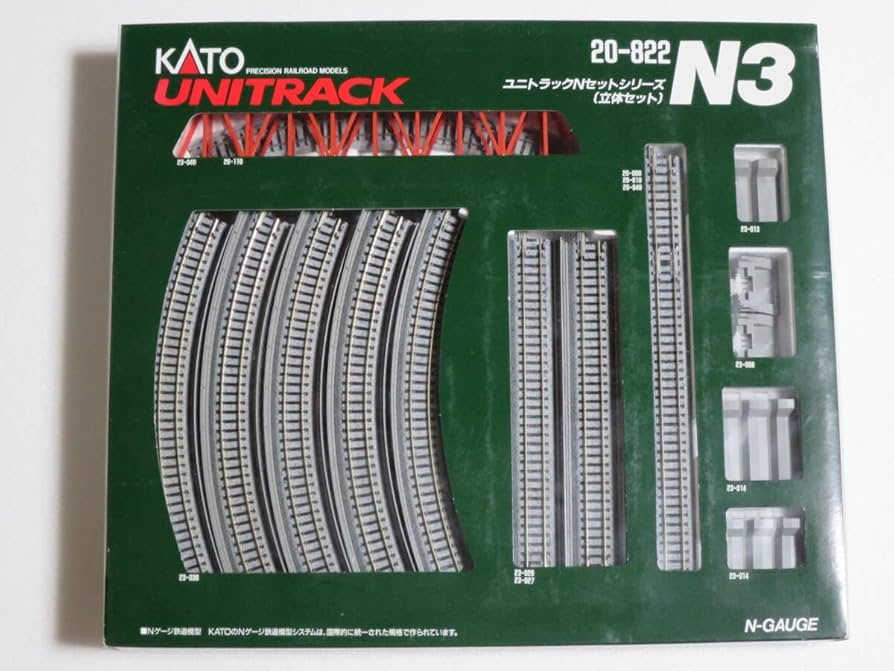 Amazon.co.jp: KATO ユニトラック Nセットシリーズ N3 立体セット N