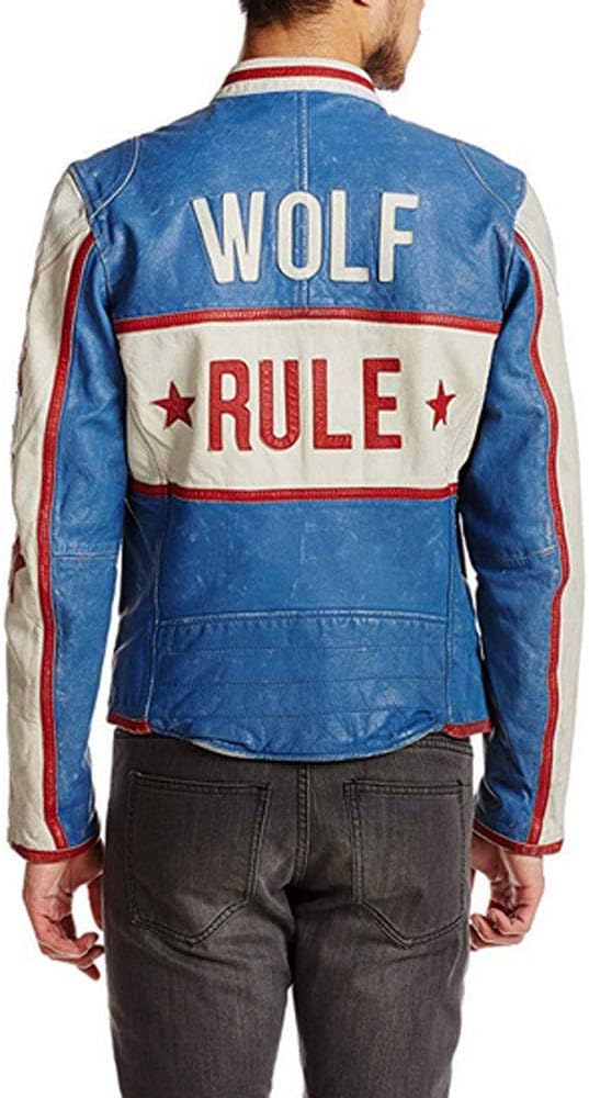 Amazon | DIESEL(ディーゼル) メンズ Leather jackets L-RACING JACKET